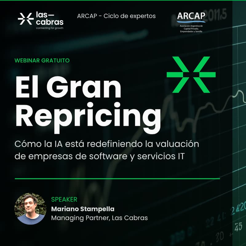 Cover Image for El Gran Repricing: Cómo la IA está Redefiniendo la Valuación de Empresas de Software y Servicios IT