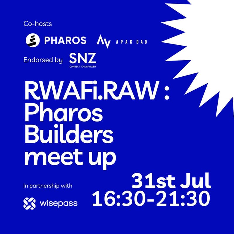 Cover Image for RWAFi.RAW : Pharos Builders meet up