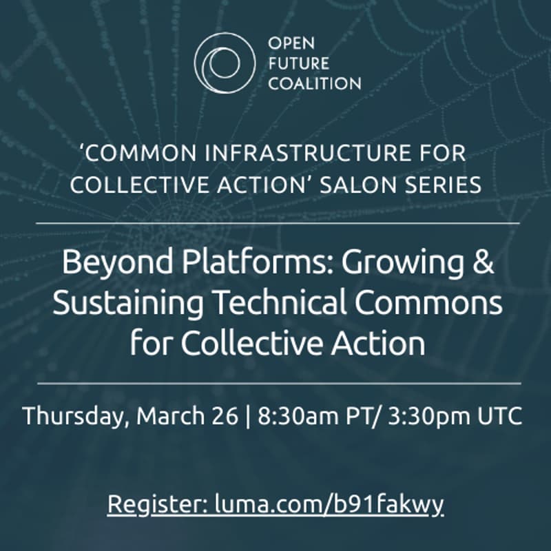 Cover Image for Beyond Platforms: Growing & Sustaining Technical Commons for Collective Action