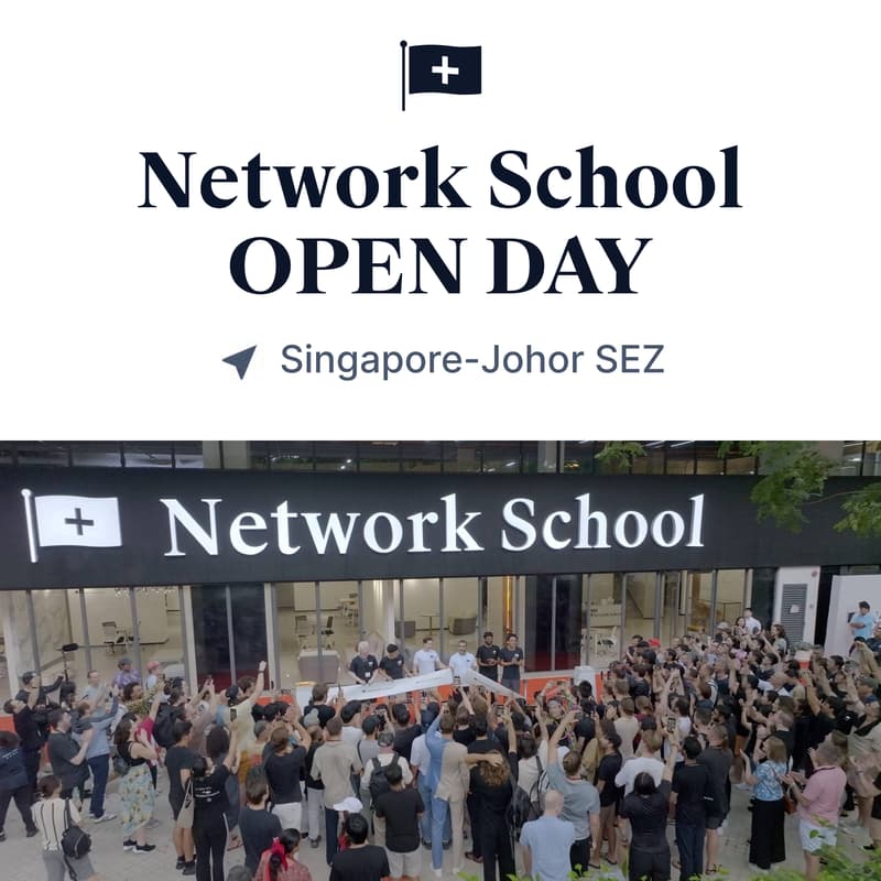 Cover Image for Network School Open Day: Dec 1, 2025