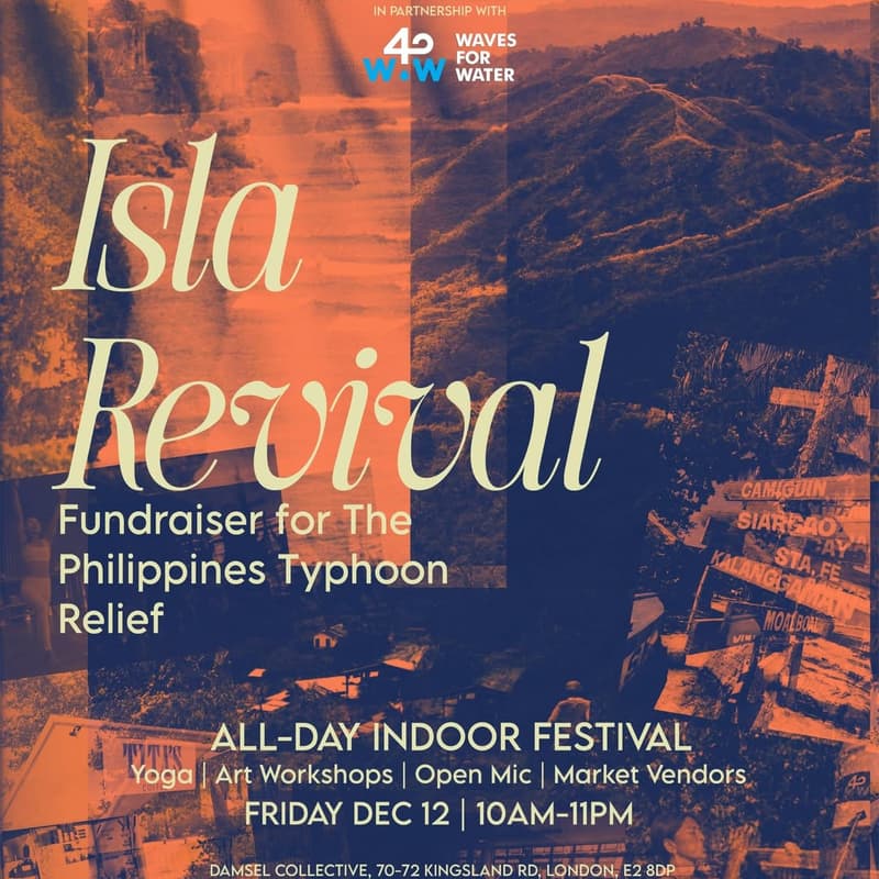 Cover Image for Shoreditch: Yoga, Art, Market & Open Mic for Philippines Relief