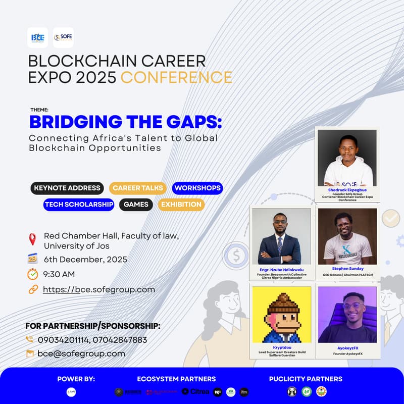 Cover Image for BLOCKCHAIN CAREER EXPO 2025 conference