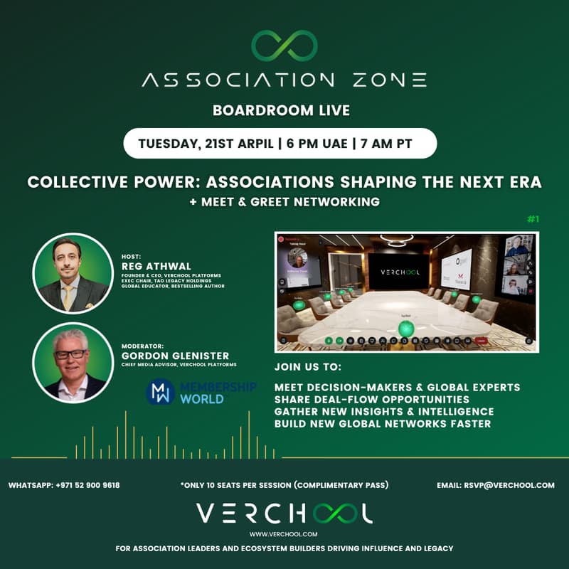 Cover Image for Association Zone - Boardroom Live # 1 | Collective Power: Associations Shaping the Next Era