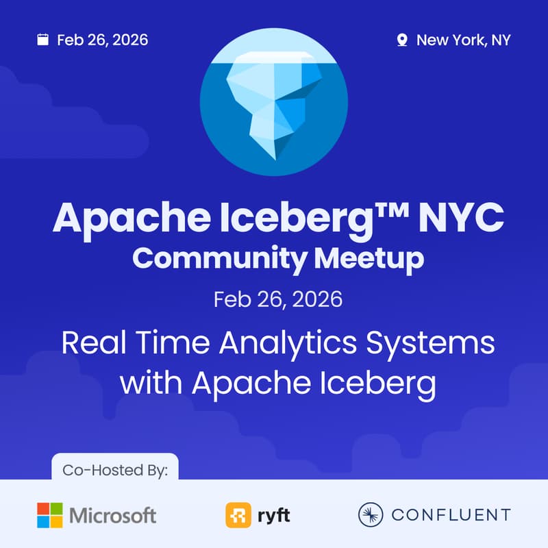 Cover Image for Apache Iceberg™ NYC Community Meetup - Feb 2026