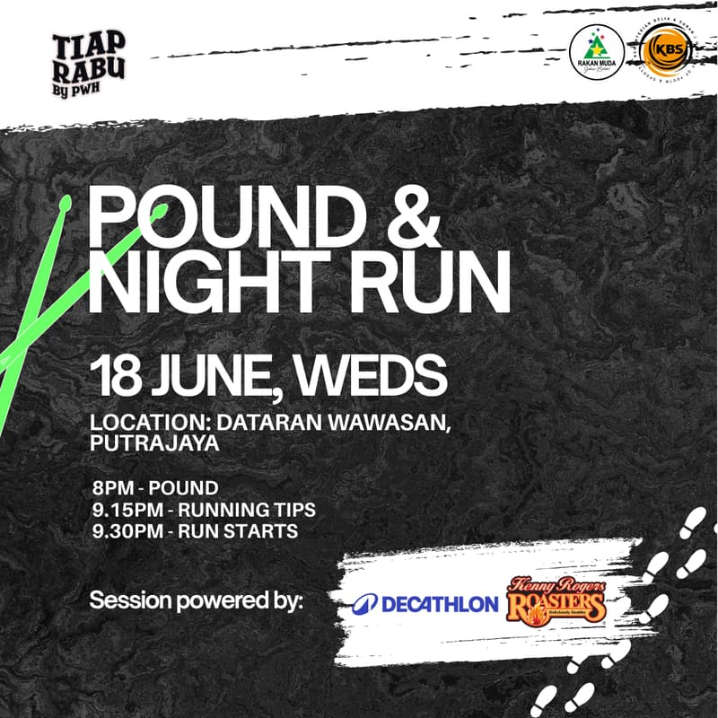 Cover Image for Pound Fitness & Night Run @ Putrajaya