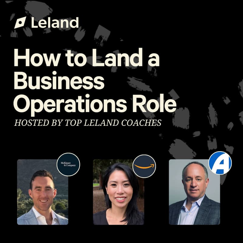 Cover Image for How to Land a Business Operations Role