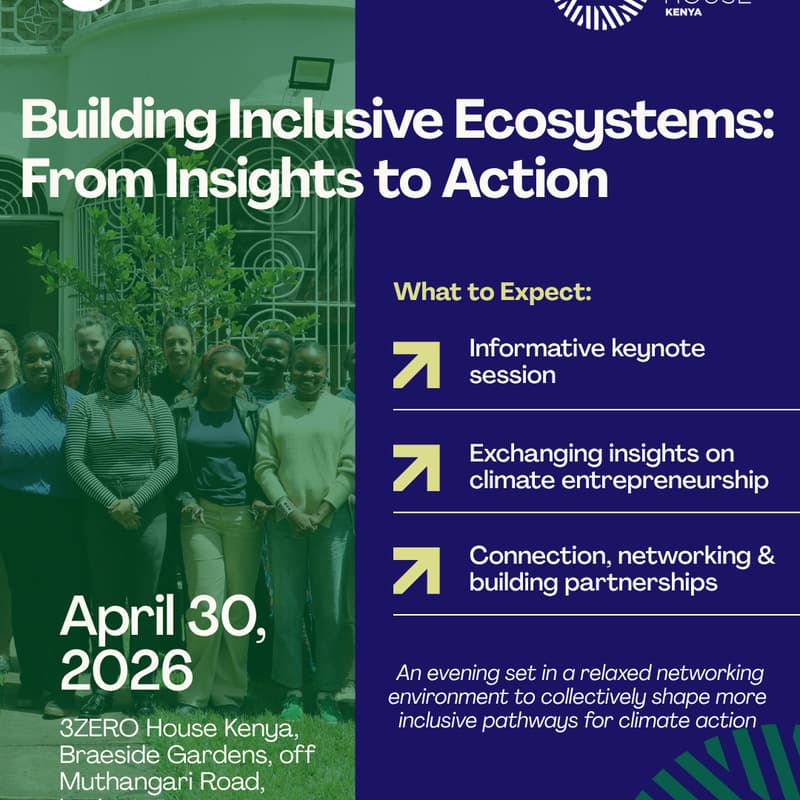 Cover Image for Building Inclusive Climate Ecosystems: From Insights to Action