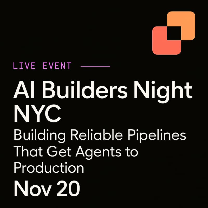 Cover Image for AI Builders Night NYC: The Anatomy of Agentic Failure, Building an Ontology for Evaluation