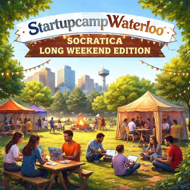 Cover Image for StartupCampWaterloo v2 - Socratica Long Weekend Edition