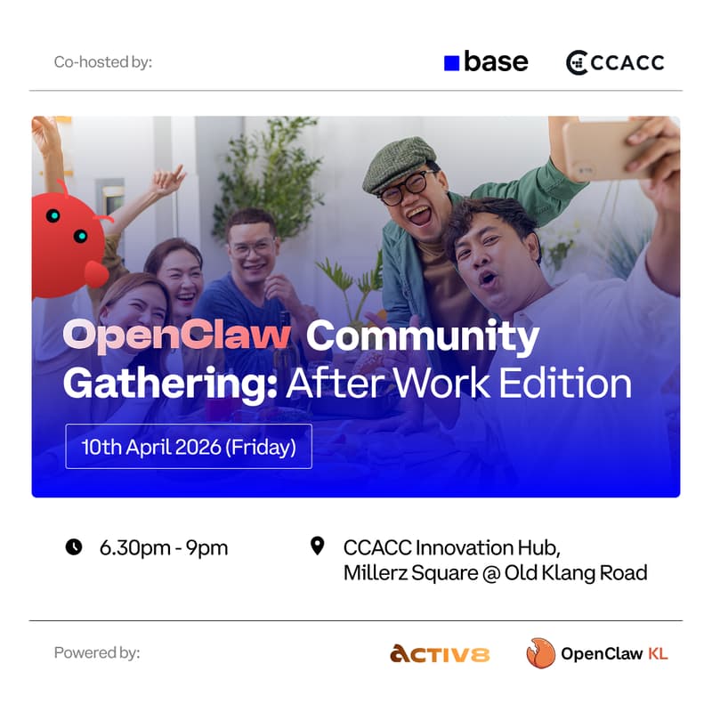 Cover Image for OpenClaw Community Gathering: After Work Edition