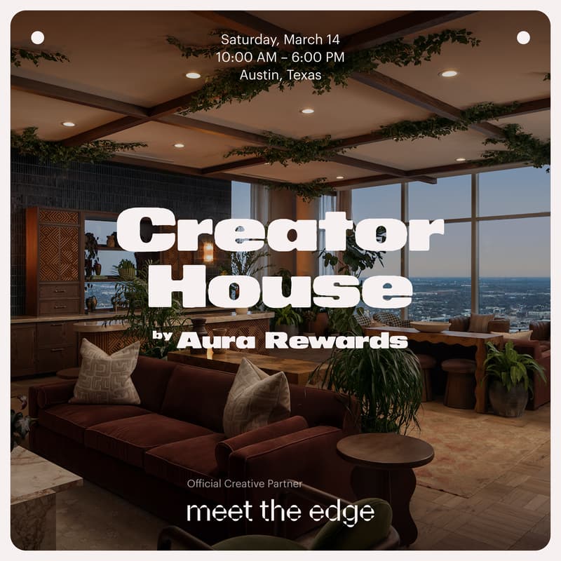 Cover Image for Creator House by Aura Rewards