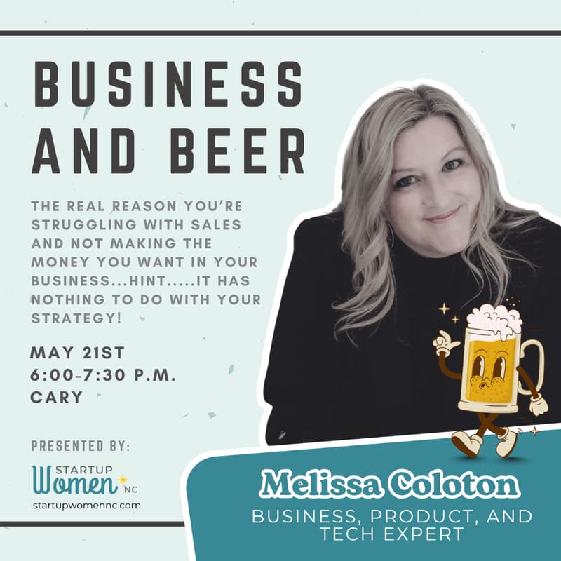 Cover Image for Business and Beer - Presented by Startup Women NC