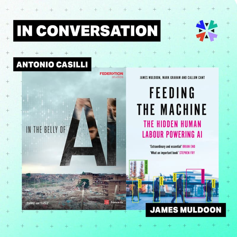 Cover Image for In the Belly of AI / Feeding the Machine – Antonio Casilli in conversation with James Muldoon