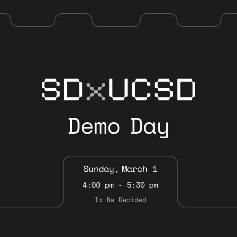 Cover Image for SDxUCSD Demo Day