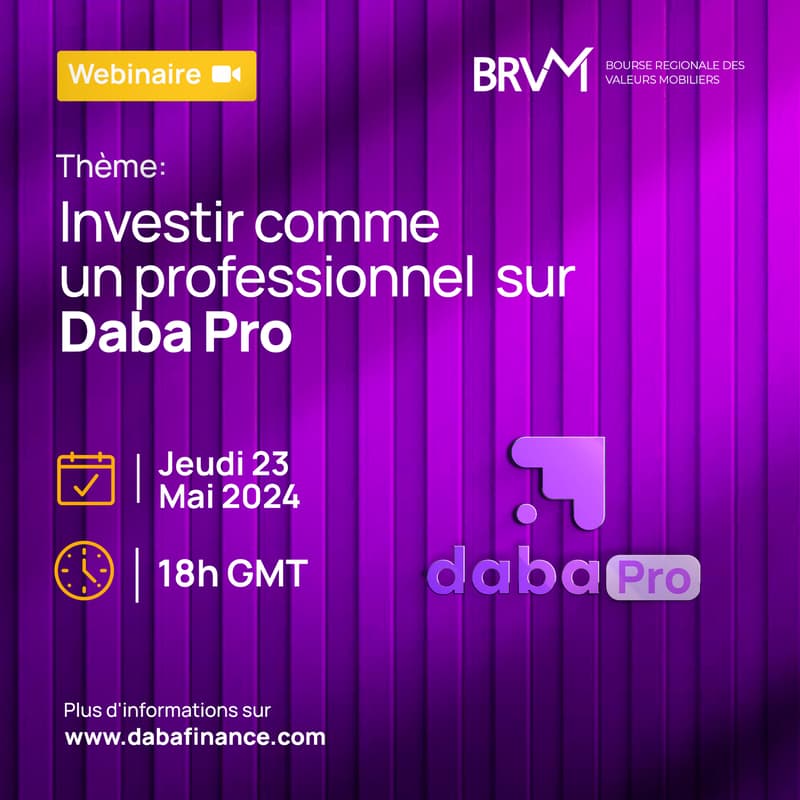 Comment Gagner plus avec Daba Pro sur la BRVM 📈 · Zoom · Luma