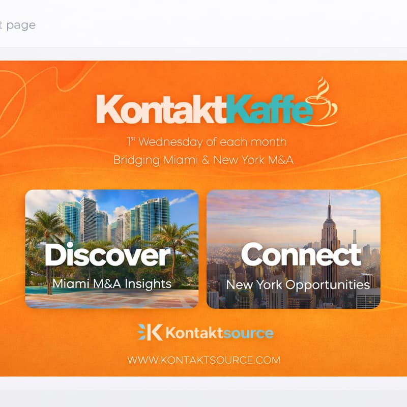 Cover Image for Kontaktsource Kontakt over Kaffe Miami