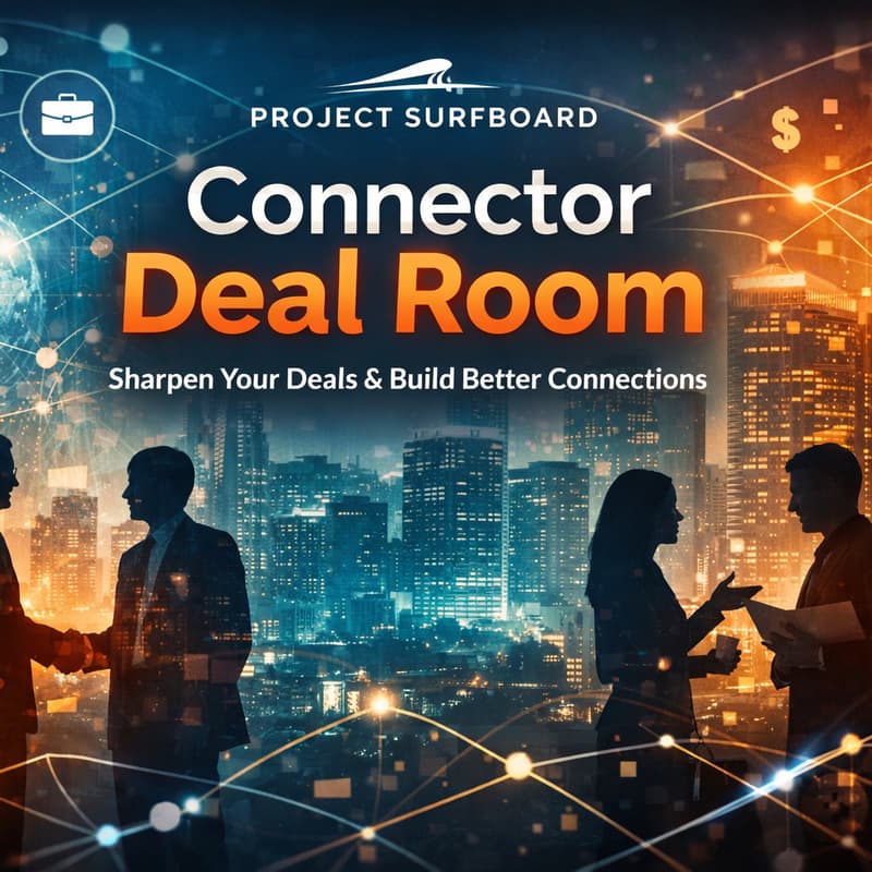 Cover Image for Project Surfboard Weekly, Connector Deal Room