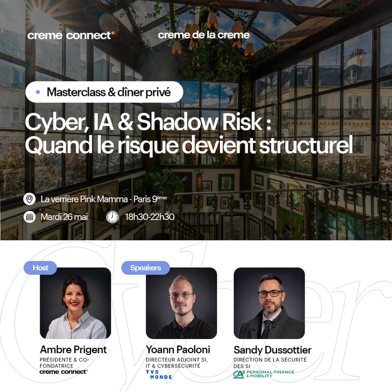 Shadow Rrisk Cyber, IA & Shadow Risk : quand le risque devient structurel · Luma
