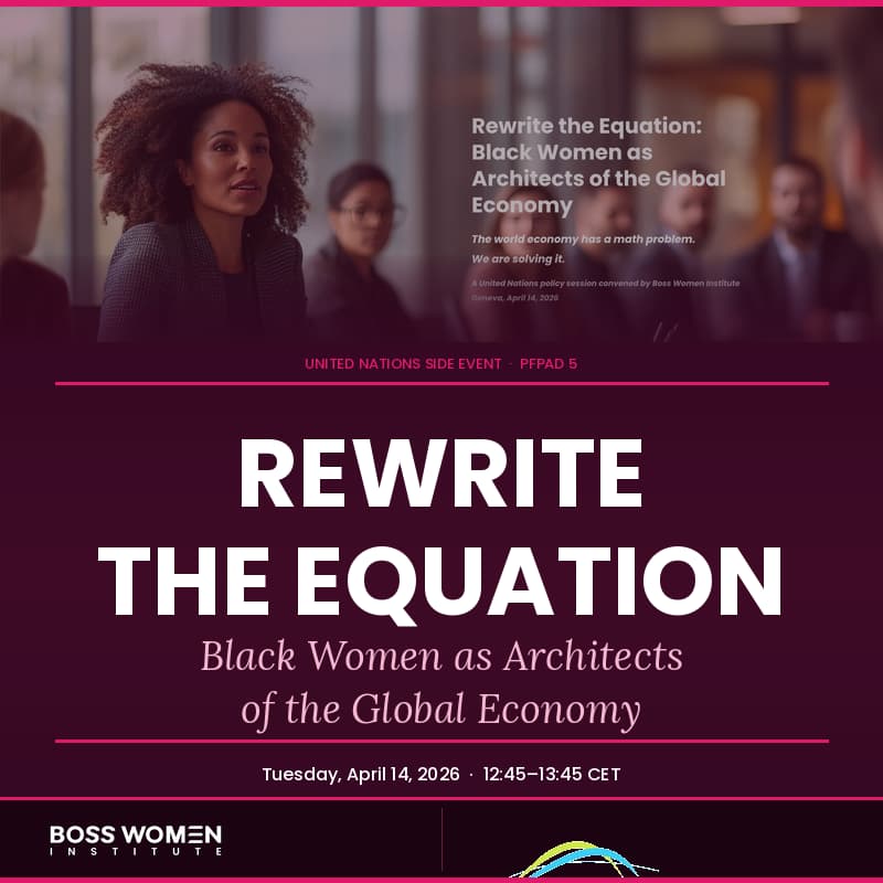 Cover Image for Rewrite the Equation: Black Women as Architects of the Global Economy