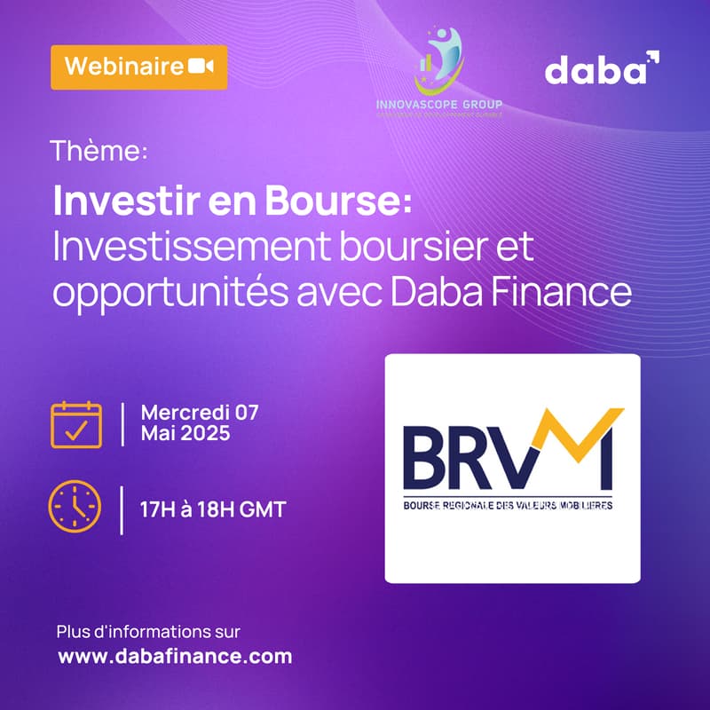 Image de couverture pour Investissement boursier et opportunités avec Daba Finance