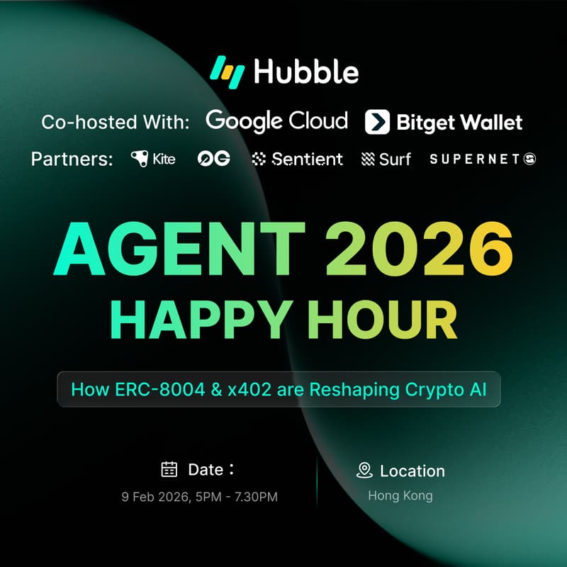 Cover Image for Agent 2026 Happy Hour (Consensus HK Side Event)