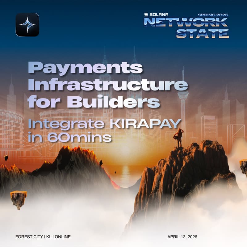 Cover Image for Payment Track with💰 | [Hybrid] Payments Infrastructure for Builders: Integrate KIRAPAY in 60 minutes