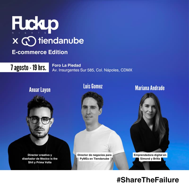 Cover Image for Fuckup Nights x Tiendanube: E-commerce Edition