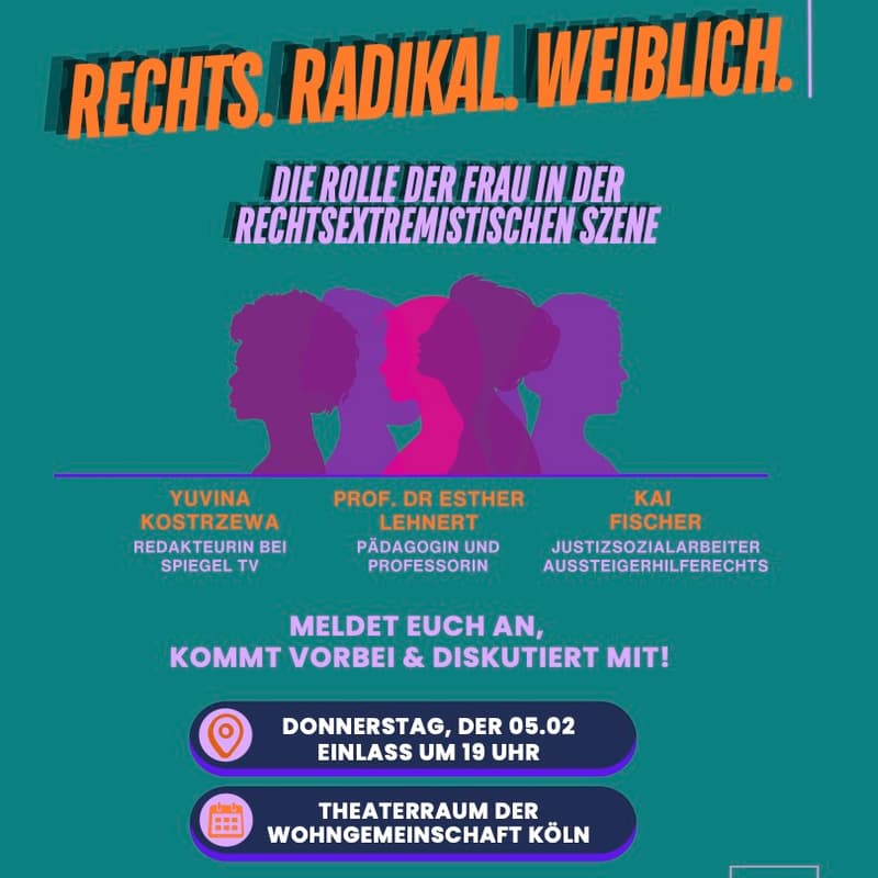 Cover Image for Rechts. Radikal. Weiblich.                                                           Die Rolle der Frau in der rechtsextremistischen Szene.