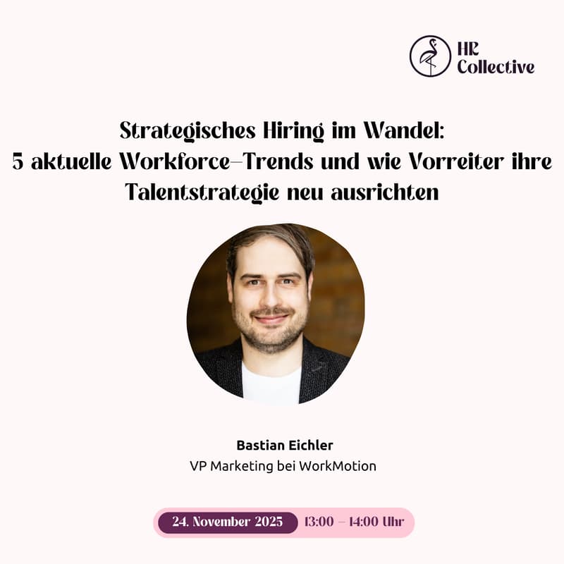 Cover Image for Strategisches Hiring im Wandel: 5 aktuelle Workforce-Trends und wie Vorreiter ihre Talentstrategie neu ausrichten