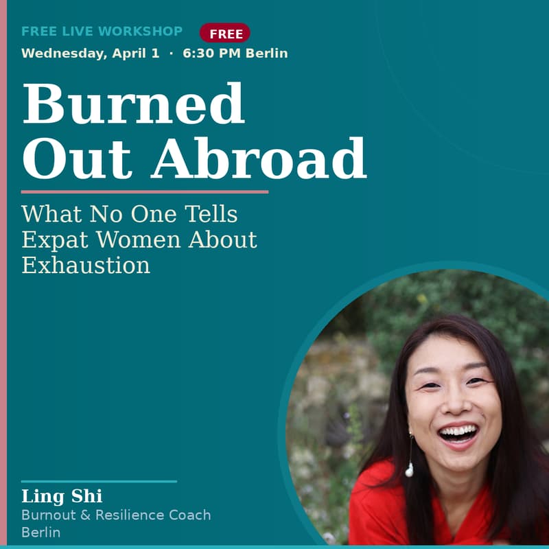 Cover Image for Burned Out Abroad: What No One Tells Expat Women About Exhaustion
