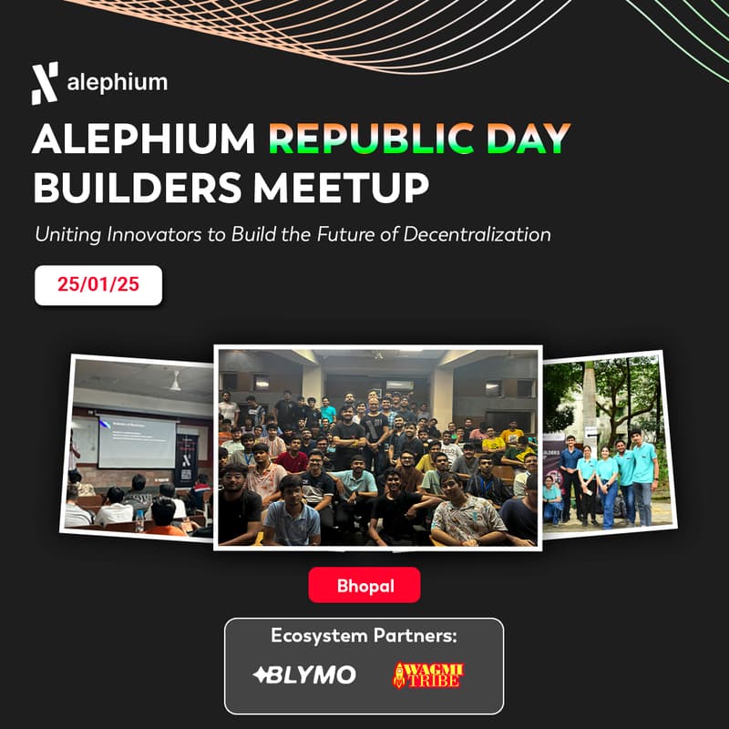 Cover Image for Alephium Republic Day Builders Meetup: Bhopal
