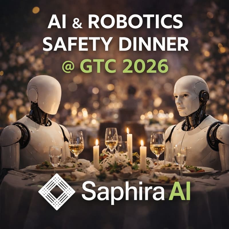 Cover Image for Robotics & AI Safety Dinner @ GTC 2026