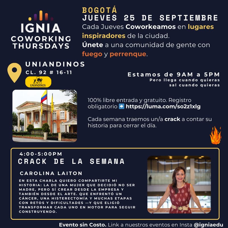 Cover Image for Ignia Coworking Thursdays - 25 de Septiembre
