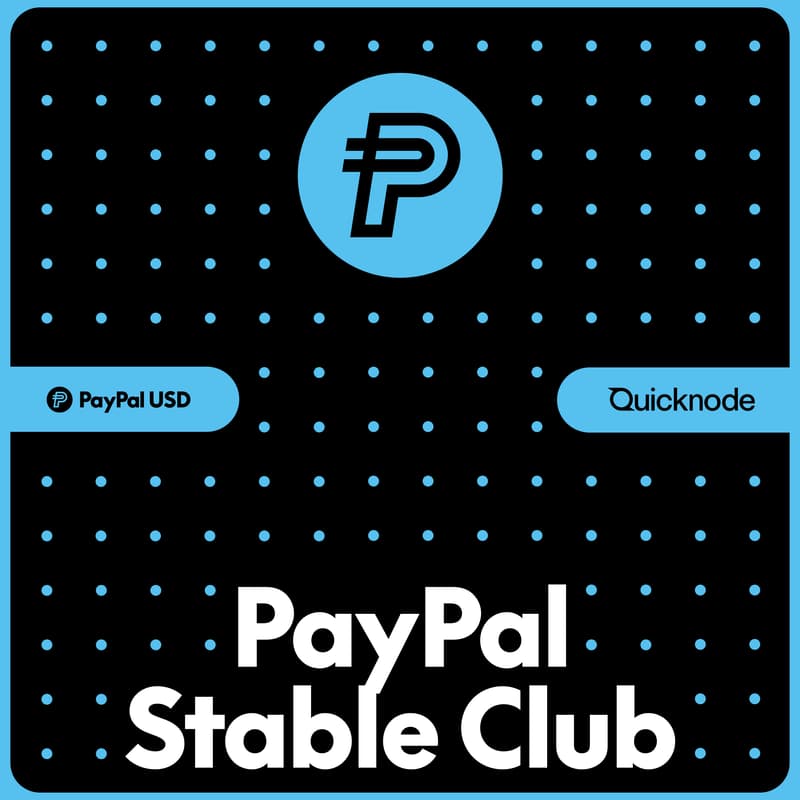 Cover Image for PayPal Stable Club: Fall Series with Quicknode - Week 3