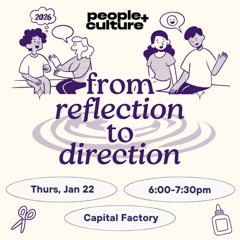 Cover Image for The People + Culture Meetup Presents: From Reflection to Direction