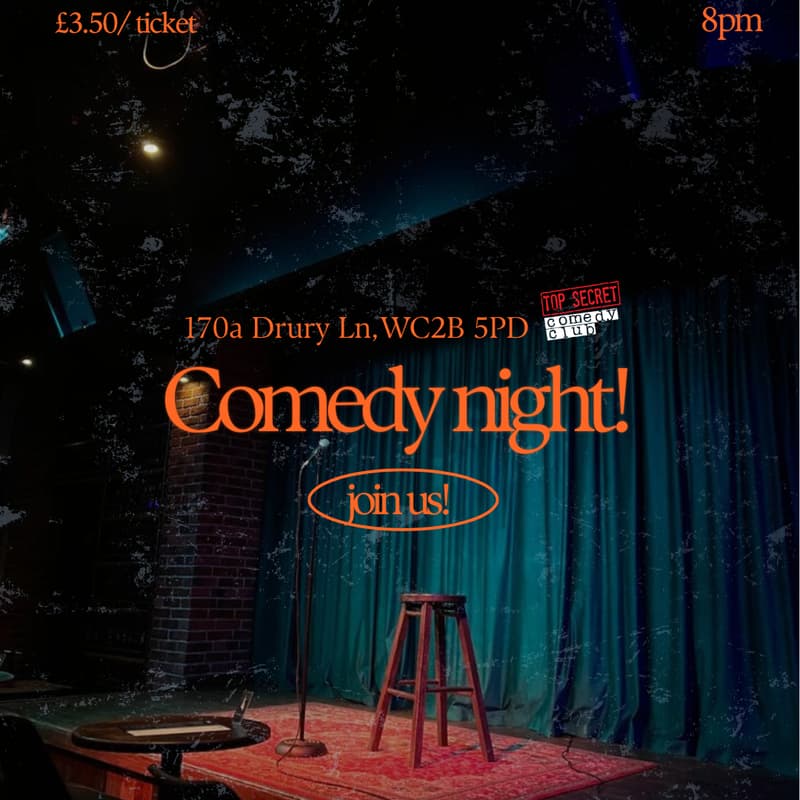Cover Image for Comedy Night- SOMsoc