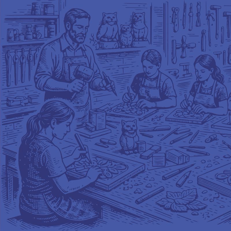 Cover Image for Taller de talla en madera - La 50 se ilumina