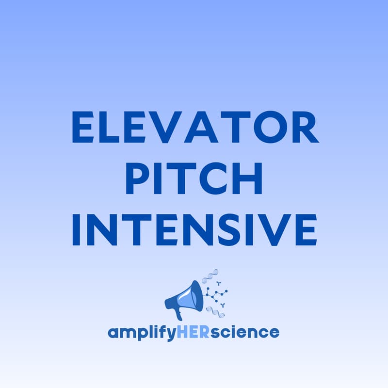 Cover Image for amplifyHERscience Elevator Pitch Intensive