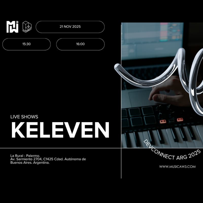 Cover Image for Keleven @Devconnect Music Stage