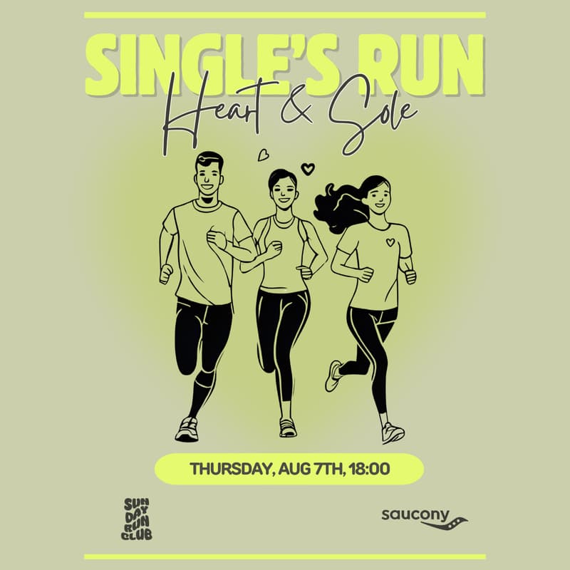 Cover Image for SRC Single's Run HEART & SOLE x Saucony