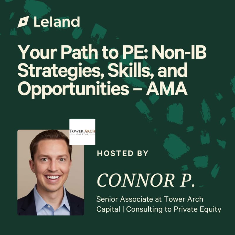 Cover Image for Your Path to PE: Non-IB Strategies, Skills, and Opportunities – AMA