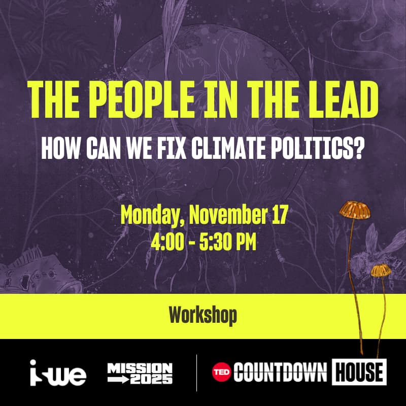 Cover Image for The People in the Lead: How can we fix climate politics?