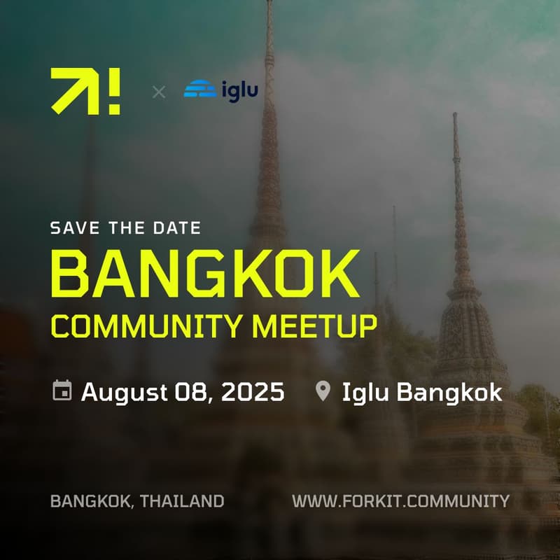 Cover Image for Fork It! Meetup Bangkok Thailand 2025