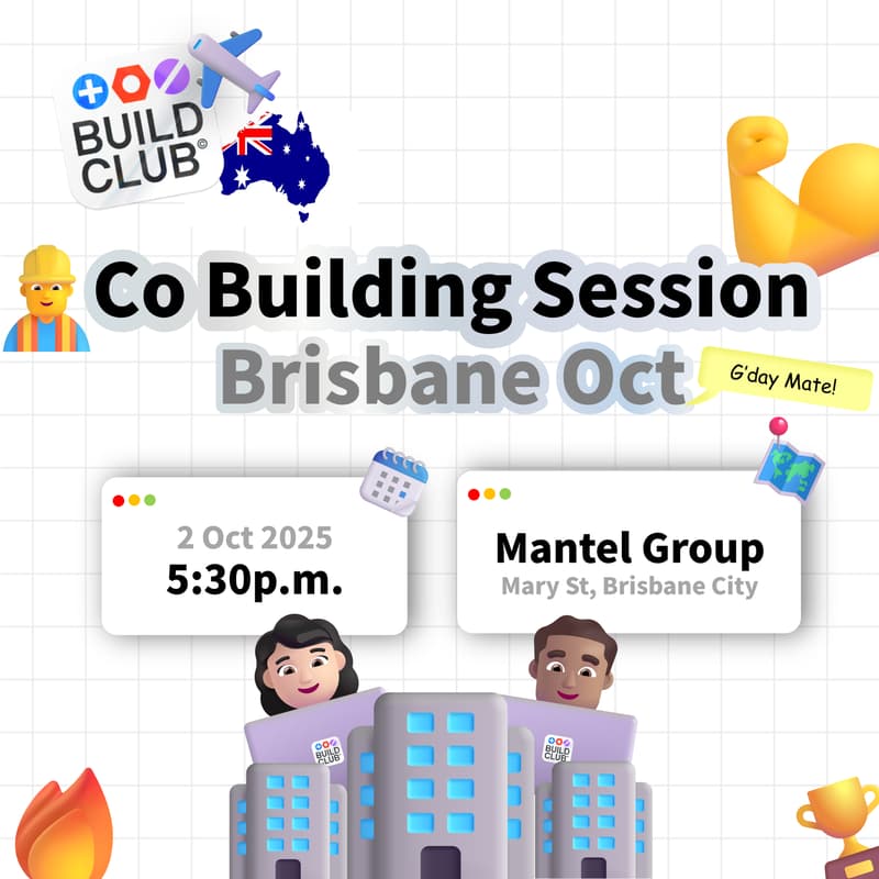 Cover Image for Brisbane | Co Building Session Brisbane on October
