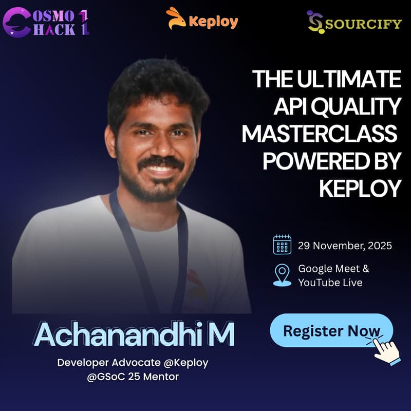 Cover Image for The Ultimate API quality master class powered by keploy 💻🐰