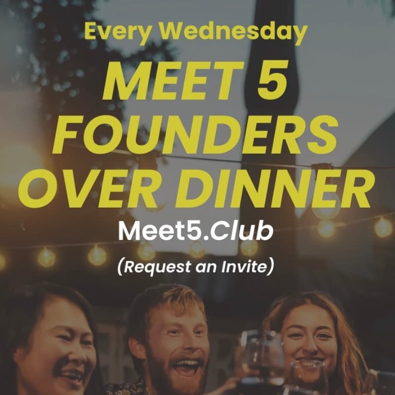Cover Image for Meet 4 Founders and a Series B Founder Over a Private Dinner