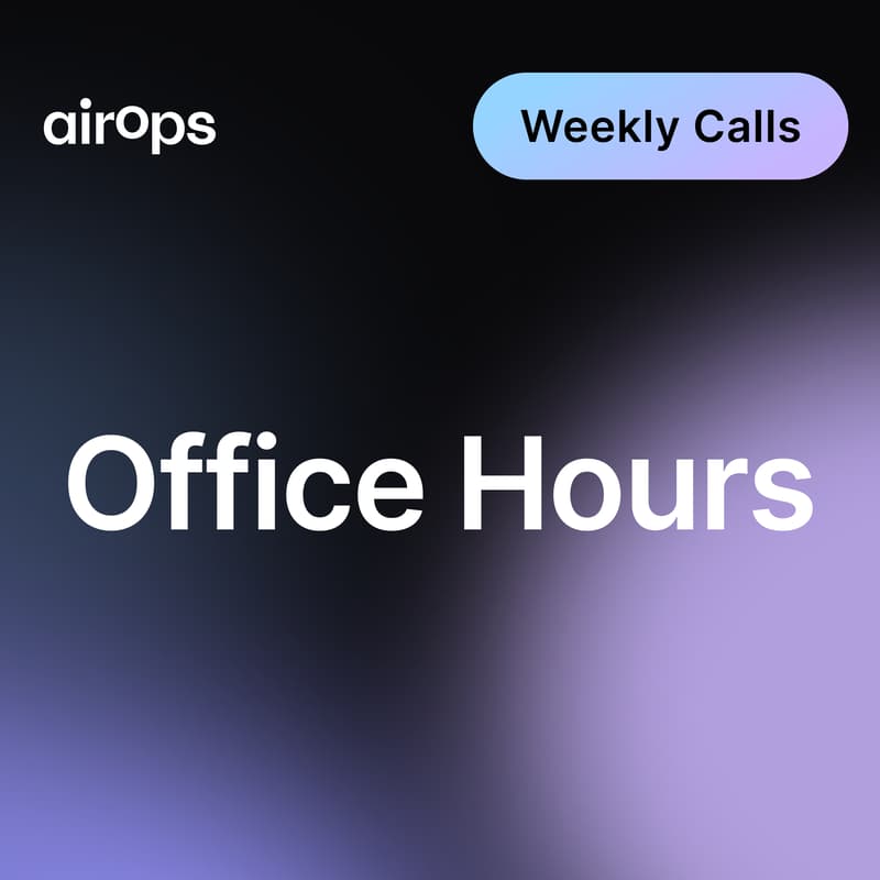 Cover Image for Office Hours