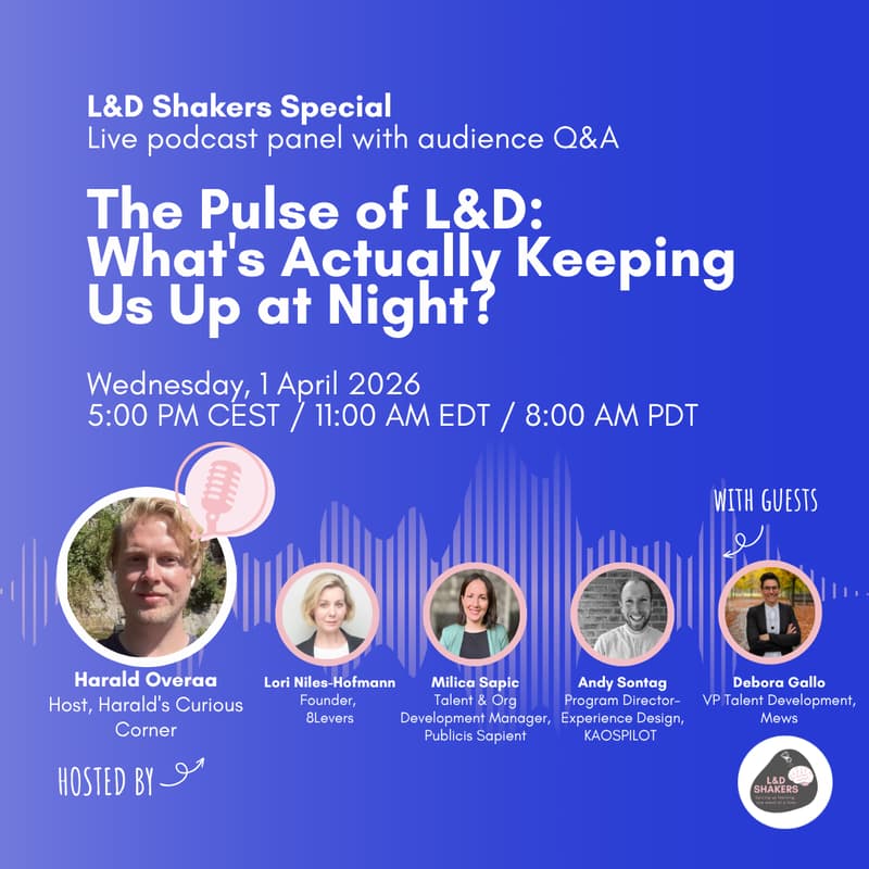 Cover Image for L&D Shakers Special:The Pulse of L&D — What's Actually Keeping Us Up At Night?