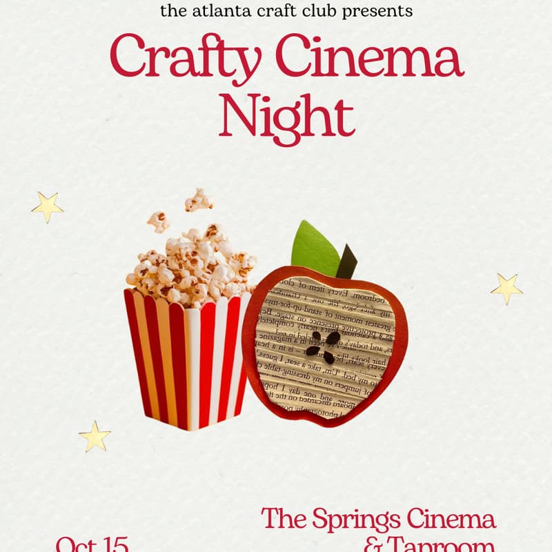 Cover Image for Crafty Cinema Night