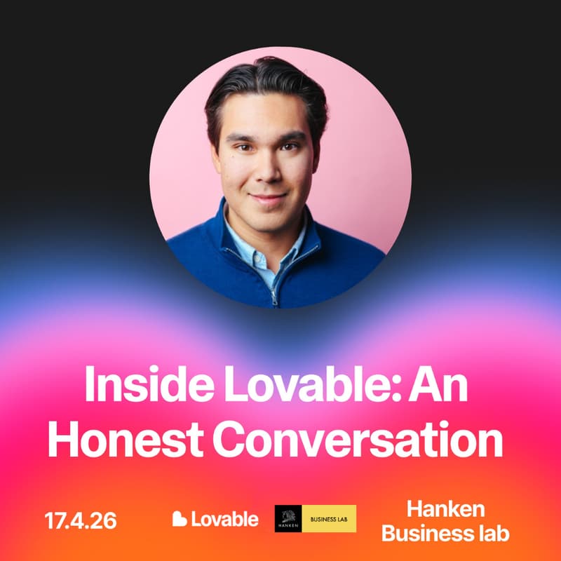 Cover Image for Lovable x Hanken Business Lab: Inside Lovable – An Honest Conversation